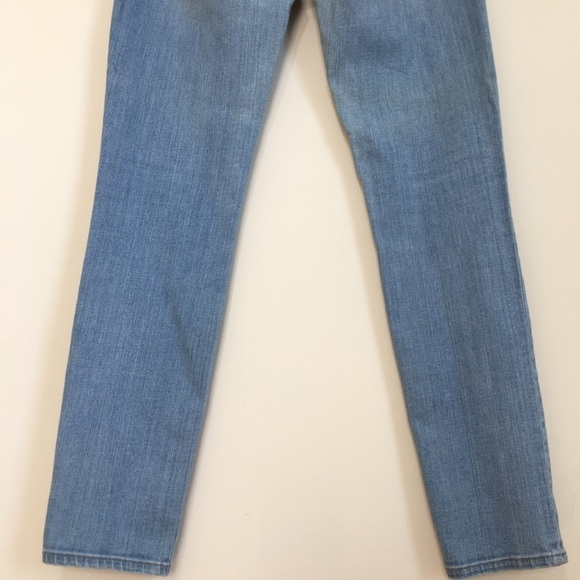 Loft Ann Taylor Low Rise Light Wash Denim Blue Skinny Jeans - Picture 5 of 16